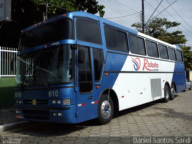 Radasha Turismo 610 na cidade de Praia Grande, São Paulo, Brasil, por Daniel Santos Sardi. Número da foto: #1003511.