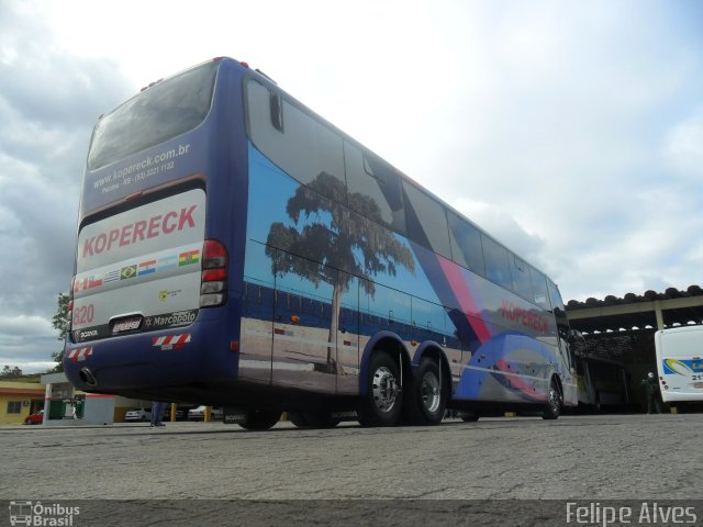 Kopereck Turismo 820 na cidade de Pelotas, Rio Grande do Sul, Brasil, por Felipe Alves. ID da foto: 1003123.