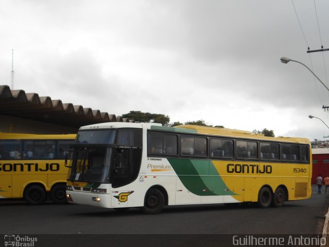 Empresa Gontijo de Transportes 15340 na cidade de Araxá, Minas Gerais, Brasil, por Guilherme Antonio. Número da foto: #1004447.