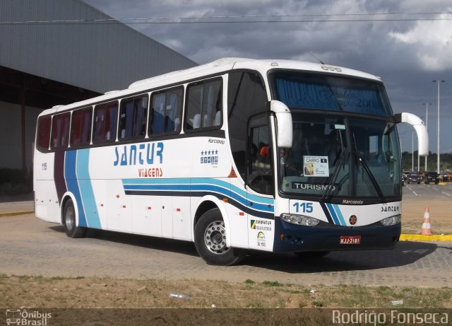 Santur Viagens 115 na cidade de Caruaru, Pernambuco, Brasil, por Rodrigo Fonseca. Número da foto: #1005099.