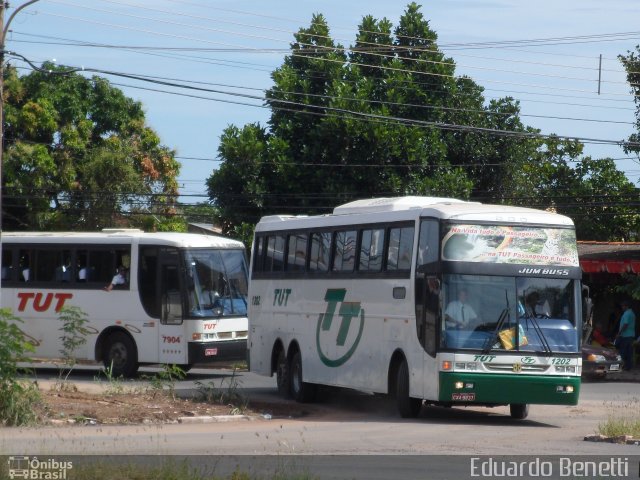 TUT Transportes 1202 na cidade de Cuiabá, Mato Grosso, Brasil, por Eduardo Benetti . Número da foto: #1003255.