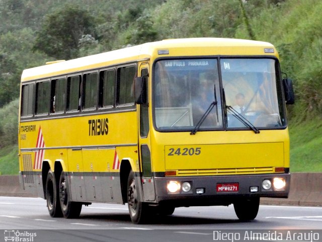 Viação Itapemirim 24205 na cidade de Barra Mansa, Rio de Janeiro, Brasil, por Diego Almeida Araujo. ID da foto: 952506.