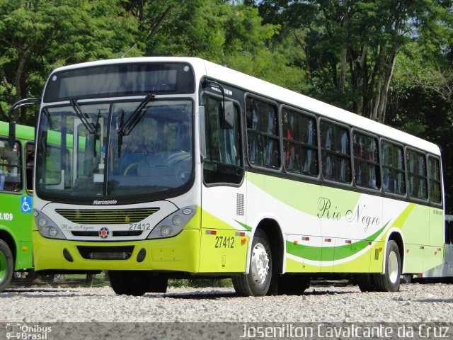 Rio Negro Fretamento e Turismo 27412 na cidade de Duque de Caxias, Rio de Janeiro, Brasil, por Josenilton  Cavalcante da Cruz. Número da foto: #952941.