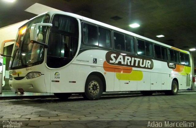 Saritur - Santa Rita Transporte Urbano e Rodoviário 15440 na cidade de Belo Horizonte, Minas Gerais, Brasil, por Adão Raimundo Marcelino. Número da foto: #955279.