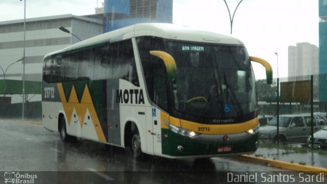 Viação Motta 21712 na cidade de São Paulo, São Paulo, Brasil, por Daniel Santos Sardi. Número da foto: #953831.
