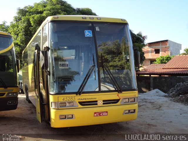 Viação Itapemirim 45285 na cidade de Serra, Espírito Santo, Brasil, por Luiz Claudio . ID da foto: 954645.