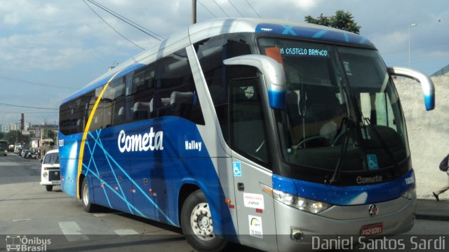 Viação Cometa 10201 na cidade de São Paulo, São Paulo, Brasil, por Daniel Santos Sardi. ID da foto: 953807.