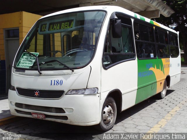 Viação Piracicabana Cubatão 1180 na cidade de Cubatão, São Paulo, Brasil, por Adam Xavier Rodrigues Lima. Número da foto: #954330.