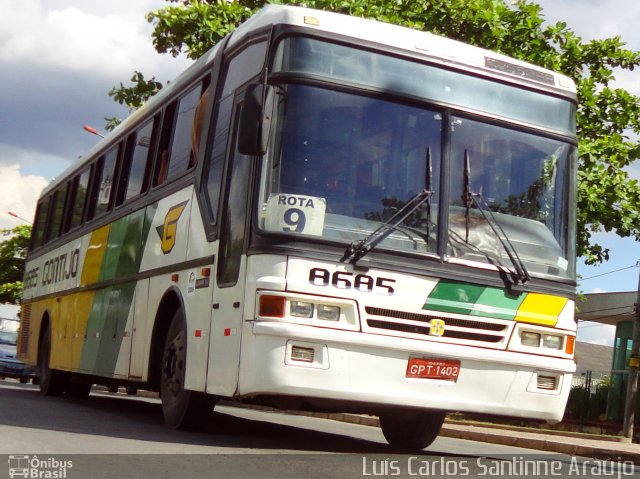 Empresa Gontijo de Transportes 8685 na cidade de Contagem, Minas Gerais, Brasil, por Luís Carlos Santinne Araújo. Número da foto: #954127.