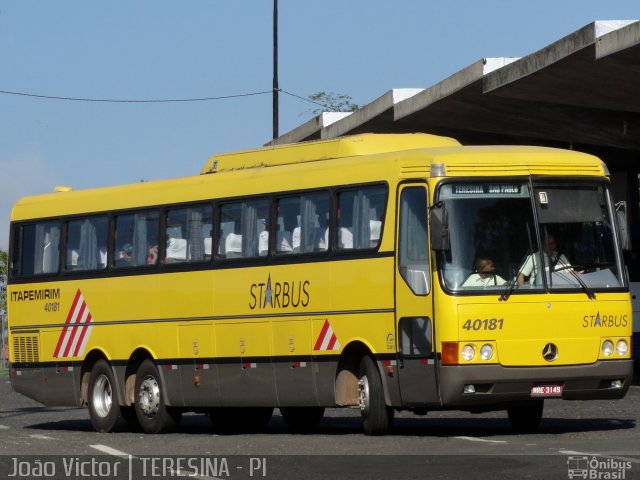 Viação Itapemirim 40181 na cidade de Teresina, Piauí, Brasil, por João Victor. Número da foto: #954138.