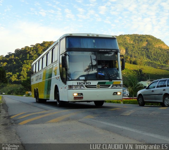 Empresa Gontijo de Transportes 11080 na cidade de Venda Nova do Imigrante, Espírito Santo, Brasil, por Luiz Claudio . ID da foto: 957045.