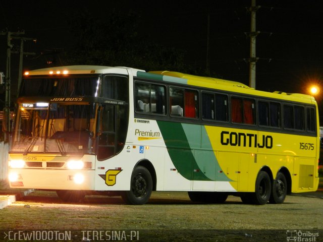 Empresa Gontijo de Transportes 15675 na cidade de Teresina, Piauí, Brasil, por Clemilton Rodrigues . Número da foto: #956724.