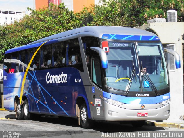 Viação Cometa 11107 na cidade de São Paulo, São Paulo, Brasil, por Adam Xavier Rodrigues Lima. Número da foto: #956777.