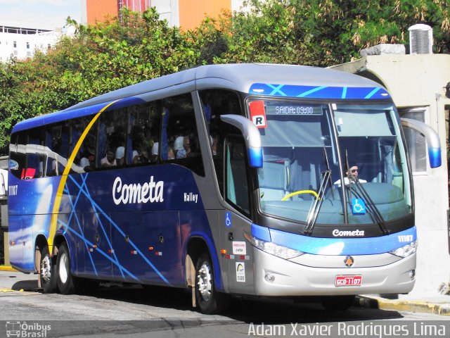 Viação Cometa 11107 na cidade de São Paulo, São Paulo, Brasil, por Adam Xavier Rodrigues Lima. ID da foto: 956777.