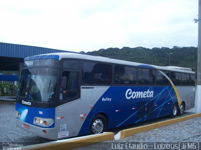 Viação Cometa 7611 na cidade de Juiz de Fora, Minas Gerais, Brasil, por Luiz Krolman. Número da foto: #955994.