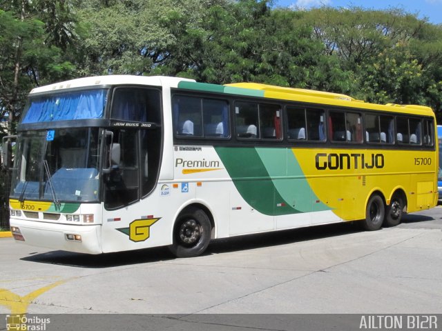 Empresa Gontijo de Transportes 15700 na cidade de São Paulo, São Paulo, Brasil, por Ailton Florencio. ID da foto: 956005.