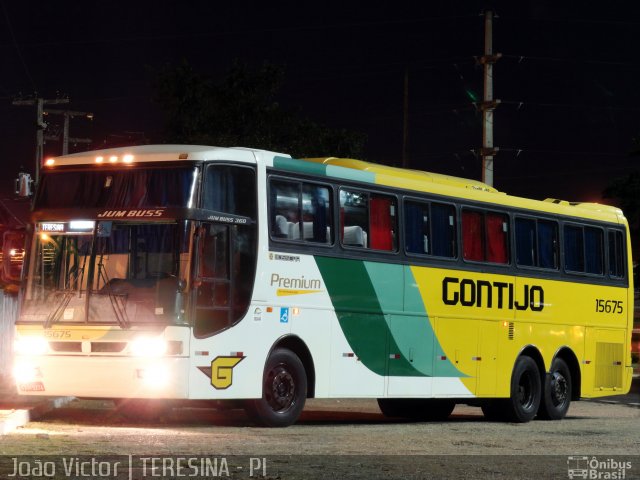 Empresa Gontijo de Transportes 15675 na cidade de Teresina, Piauí, Brasil, por João Victor. Número da foto: #956149.