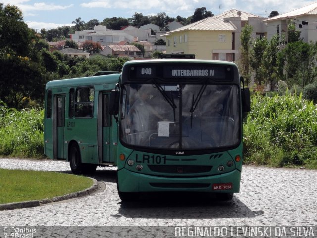 Araucária Transportes Coletivos LR101 na cidade de Curitiba, Paraná, Brasil, por Reginaldo Levinski da Silva. ID da foto: 959234.