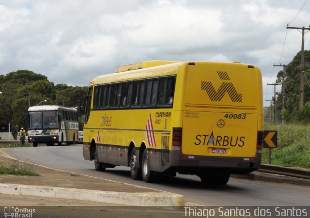 Viação Itapemirim 40083 na cidade de Vitória da Conquista, Bahia, Brasil, por Thiago Santos. Número da foto: #958976.