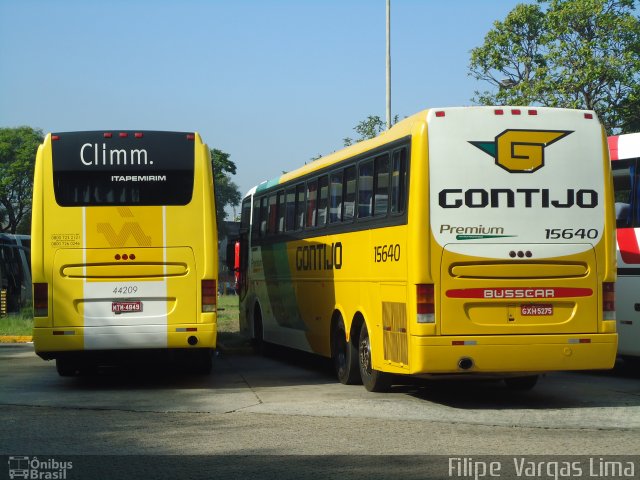 Empresa Gontijo de Transportes 15640 na cidade de São Paulo, São Paulo, Brasil, por Filipe  Vargas Lima. Número da foto: #959008.