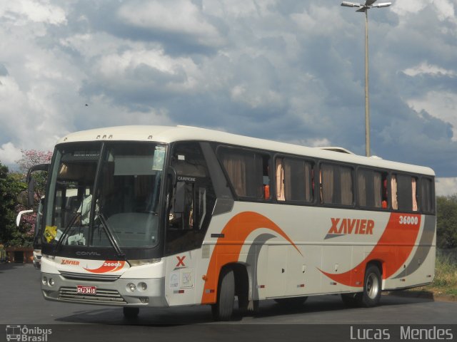 Viação Xavier 36000 na cidade de Montes Claros, Minas Gerais, Brasil, por Lucas  Mendes. Número da foto: #961792.
