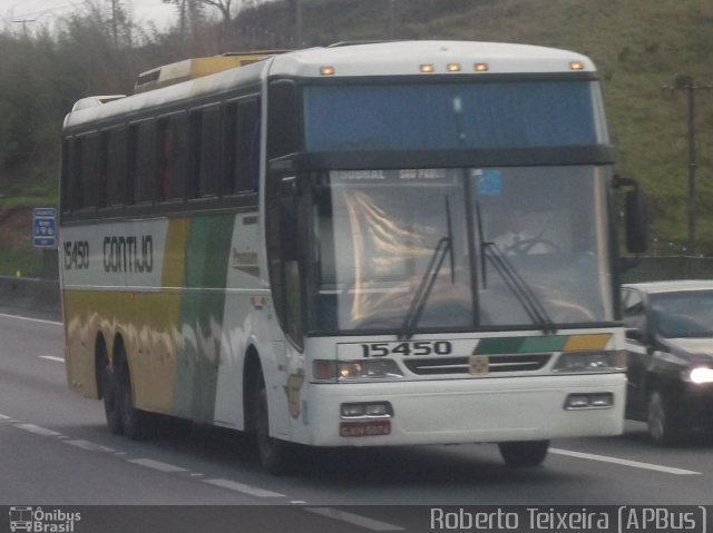 Empresa Gontijo de Transportes 15450 na cidade de Santa Isabel, São Paulo, Brasil, por Roberto Teixeira. Número da foto: #961854.