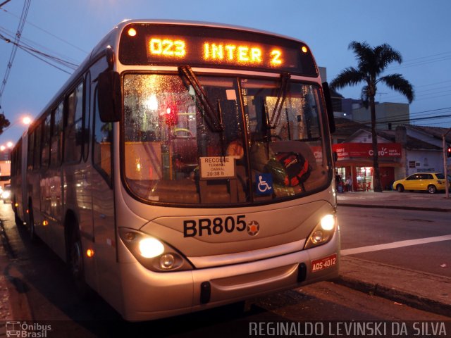 Transporte Coletivo Glória BR805 na cidade de Curitiba, Paraná, Brasil, por Reginaldo Levinski da Silva. Número da foto: #961861.
