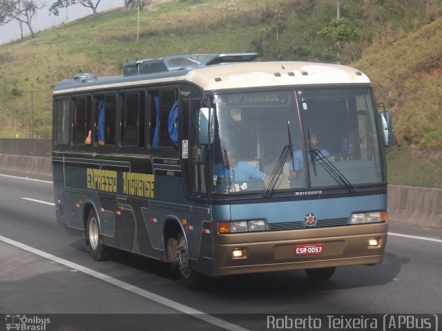 Expresso Angrense 0057 na cidade de Santa Isabel, São Paulo, Brasil, por Roberto Teixeira. ID da foto: 961864.