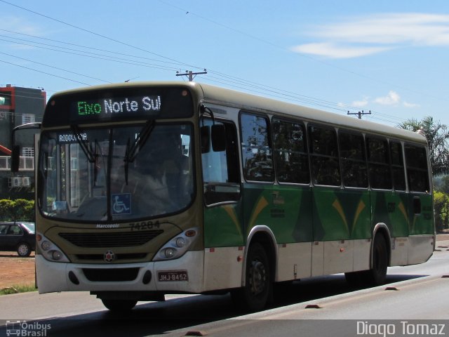 Expresso São José 74284 na cidade de Planaltina, Distrito Federal, Brasil, por Diogo Tomaz. ID da foto: 963979.