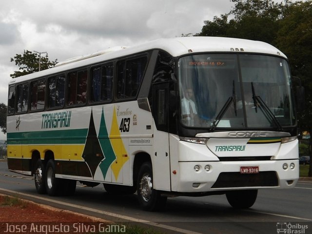 Viação Transpiauí 463 na cidade de Brasília, Distrito Federal, Brasil, por José Augusto da Silva Gama. Número da foto: #963869.