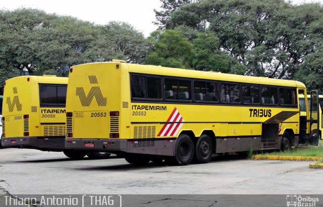 Viação Itapemirim 20553 na cidade de São Paulo, São Paulo, Brasil, por Thiago Antonio de Figueiredo. ID da foto: 963828.