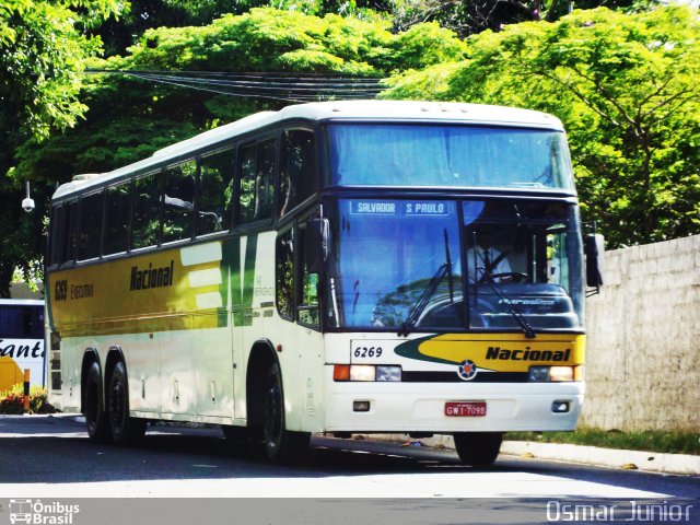 Viação Nacional 6269 na cidade de Salvador, Bahia, Brasil, por Osmar Junior. ID da foto: 962788.