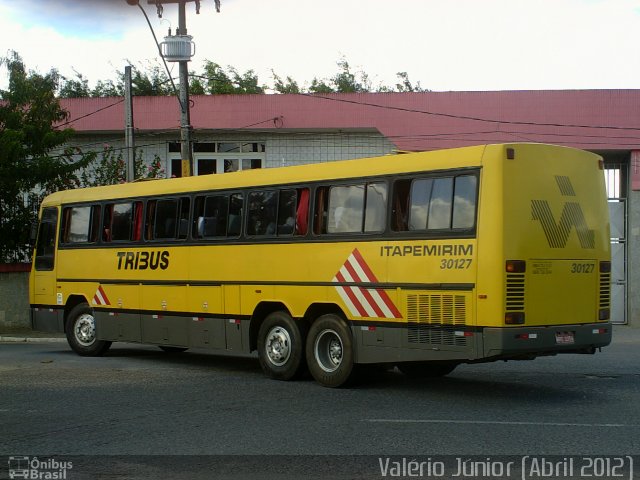 Viação Itapemirim 30127 na cidade de Campina Grande, Paraíba, Brasil, por Valério Júnior. ID da foto: 963671.