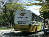 Empresa Gontijo de Transportes 10165 na cidade de Curvelo, Minas Gerais, Brasil, por Josimar Vieira. ID da foto: :id.