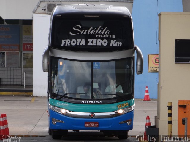 Expresso Satélite Norte 10200 na cidade de Goiânia, Goiás, Brasil, por Sidcley Lourenço. Número da foto: #1005737.