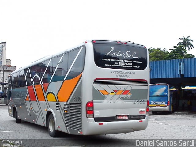 Intersul 8001 na cidade de Santos, São Paulo, Brasil, por Daniel Santos Sardi. Número da foto: #1006070.