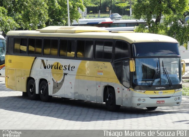 Viação Nordeste 1080 na cidade de João Pessoa, Paraíba, Brasil, por Thiago Martins de Souza. Número da foto: #1005335.