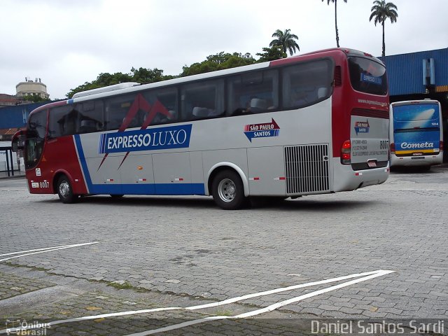 Expresso Luxo 8006 na cidade de Santos, São Paulo, Brasil, por Daniel Santos Sardi. ID da foto: 1006050.