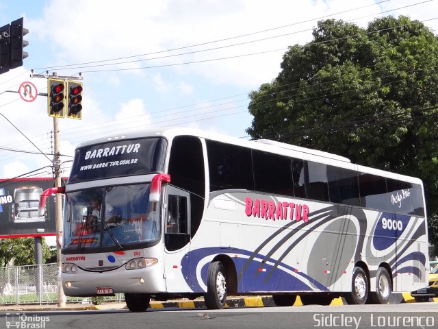 Barrattur - Transportes e Turismo 9000 na cidade de Goiânia, Goiás, Brasil, por Sidcley Lourenço. Número da foto: #1005841.