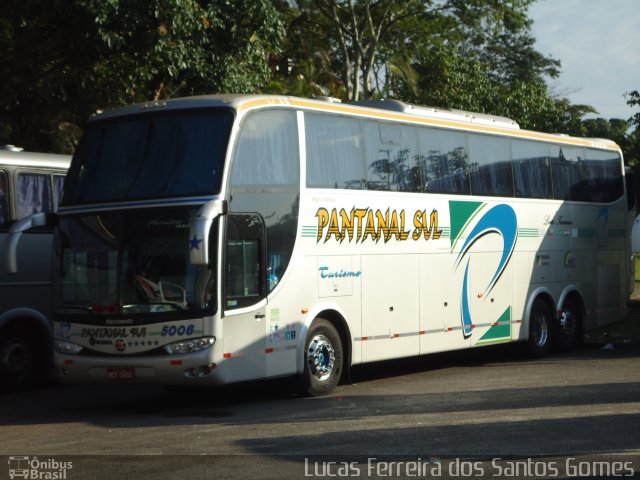 Pantanal Sul Turismo 5006 na cidade de Guarapari, Espírito Santo, Brasil, por Lucas Ferreira dos Santos Gomes. ID da foto: 1006349.