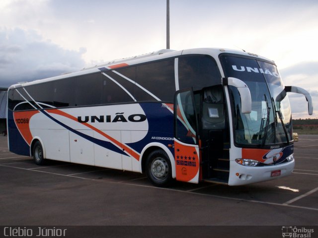 Expresso União 10069 na cidade de Brasília, Distrito Federal, Brasil, por Clébio Júnior. Número da foto: #1025034.