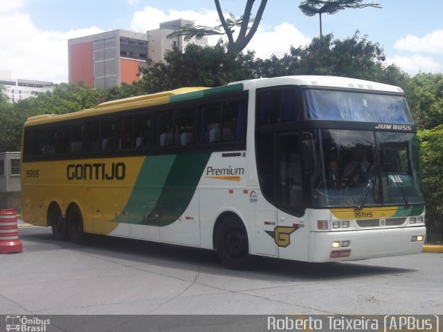 Empresa Gontijo de Transportes 15195 na cidade de São Paulo, São Paulo, Brasil, por Roberto Teixeira. ID da foto: 1025433.