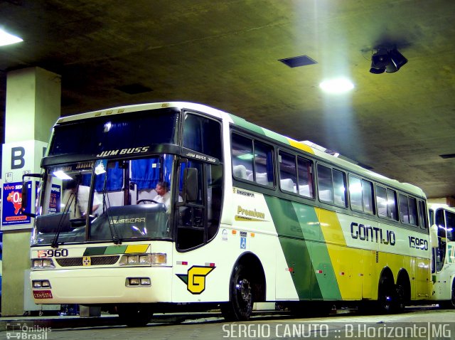 Empresa Gontijo de Transportes 15960 na cidade de Belo Horizonte, Minas Gerais, Brasil, por Sérgio Augusto Braga Canuto. ID da foto: 1025372.