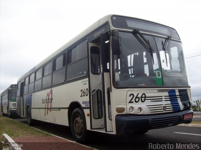 Turismar Transporte e Turismo 260 na cidade de Marília, São Paulo, Brasil, por Roberto Mendes. Número da foto: #1024915.