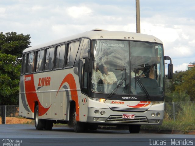 Viação Xavier 36000 na cidade de Montes Claros, Minas Gerais, Brasil, por Lucas  Mendes. Número da foto: #1025887.