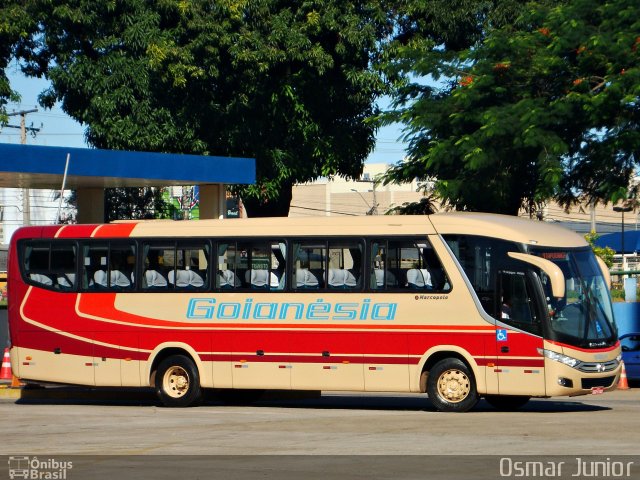 Auto Viação Goianésia 183003-0 na cidade de Goiânia, Goiás, Brasil, por Osmar Junior. Número da foto: #1025231.