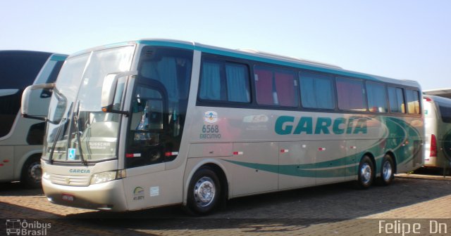 Viação Garcia 6568 na cidade de Londrina, Paraná, Brasil, por Felipe  Dn. ID da foto: 1024303.