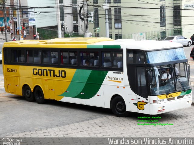 Empresa Gontijo de Transportes 15380 na cidade de Ipatinga, Minas Gerais, Brasil, por Wanderson Vinícius Amorim. Número da foto: #1025326.