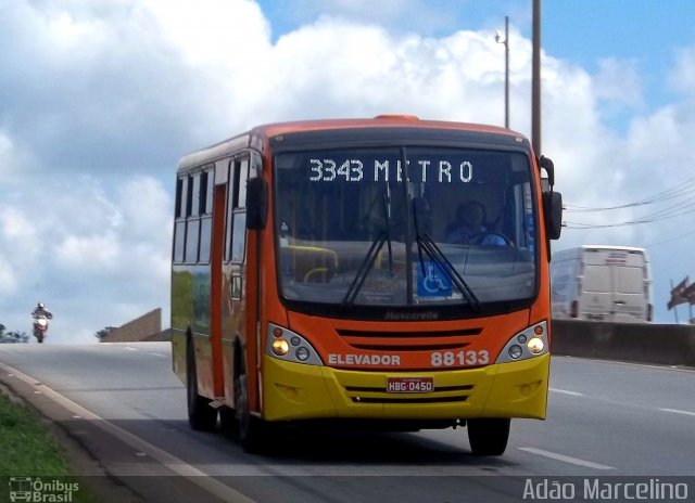 Viação Novo Retiro 88133 na cidade de Betim, Minas Gerais, Brasil, por Adão Raimundo Marcelino. Número da foto: #1025810.