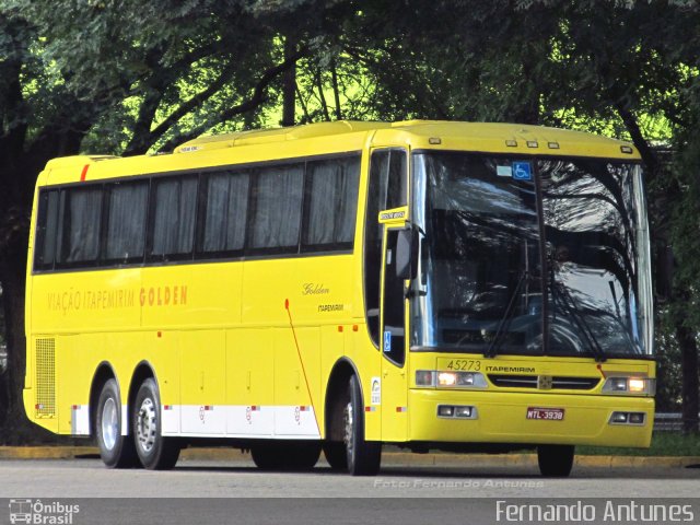 Viação Itapemirim 45273 na cidade de São Paulo, São Paulo, Brasil, por Fernando Antunes. Número da foto: #1025623.